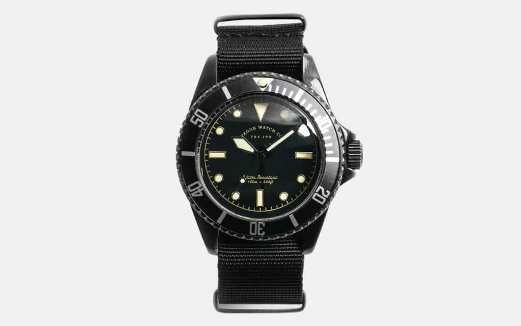 Vague Black Submariner Watch