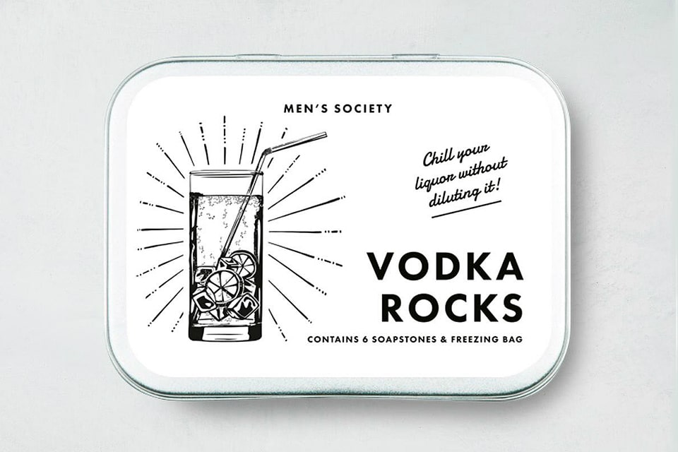 Men's Society Vodka Rocks