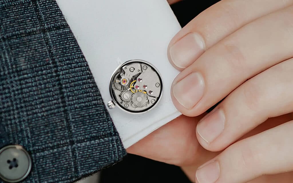 Watch Movement Cuff Links