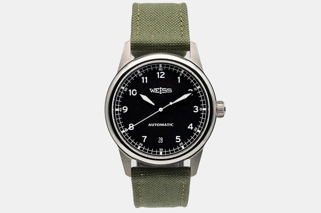 Weiss 38mm Automatic Standard Issue Field Watch