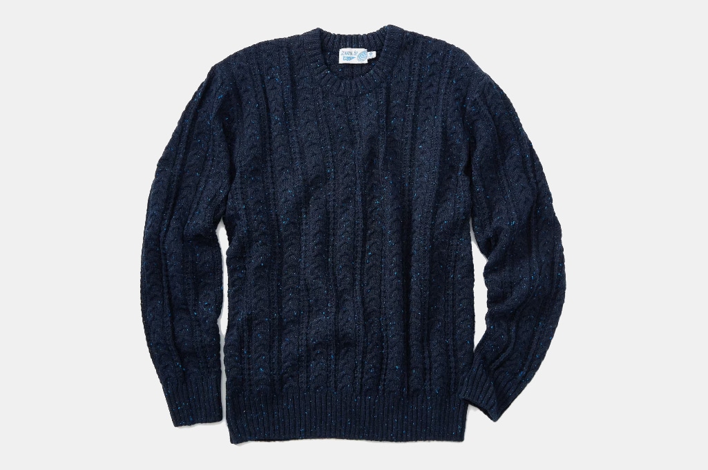 Wellen Seawool Fisherman Crewneck Sweater