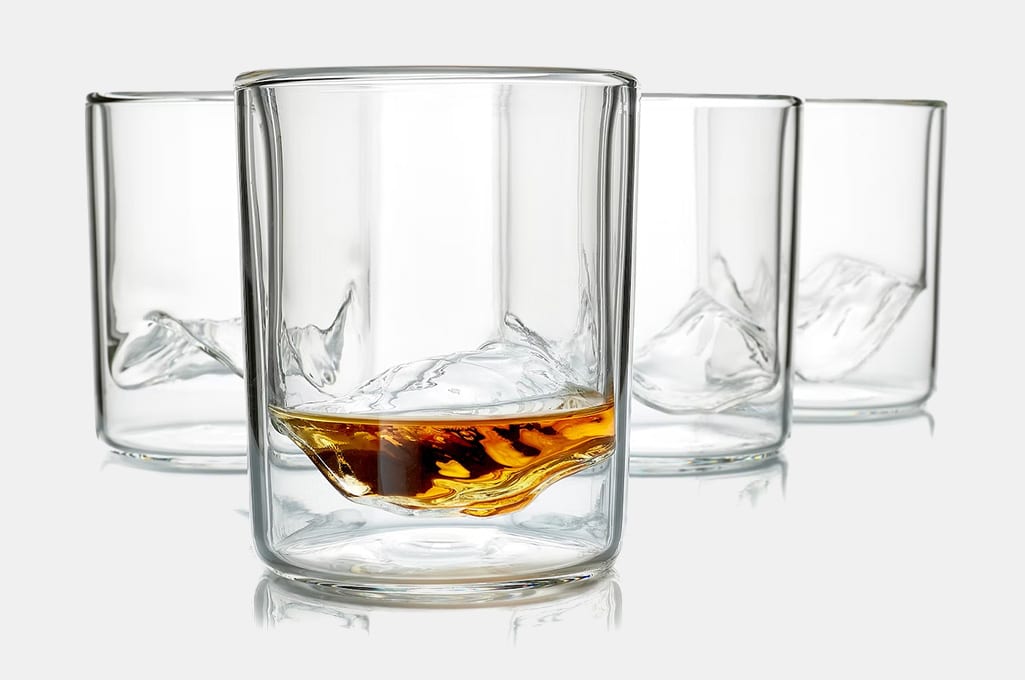 Whiskey Peaks Glasses