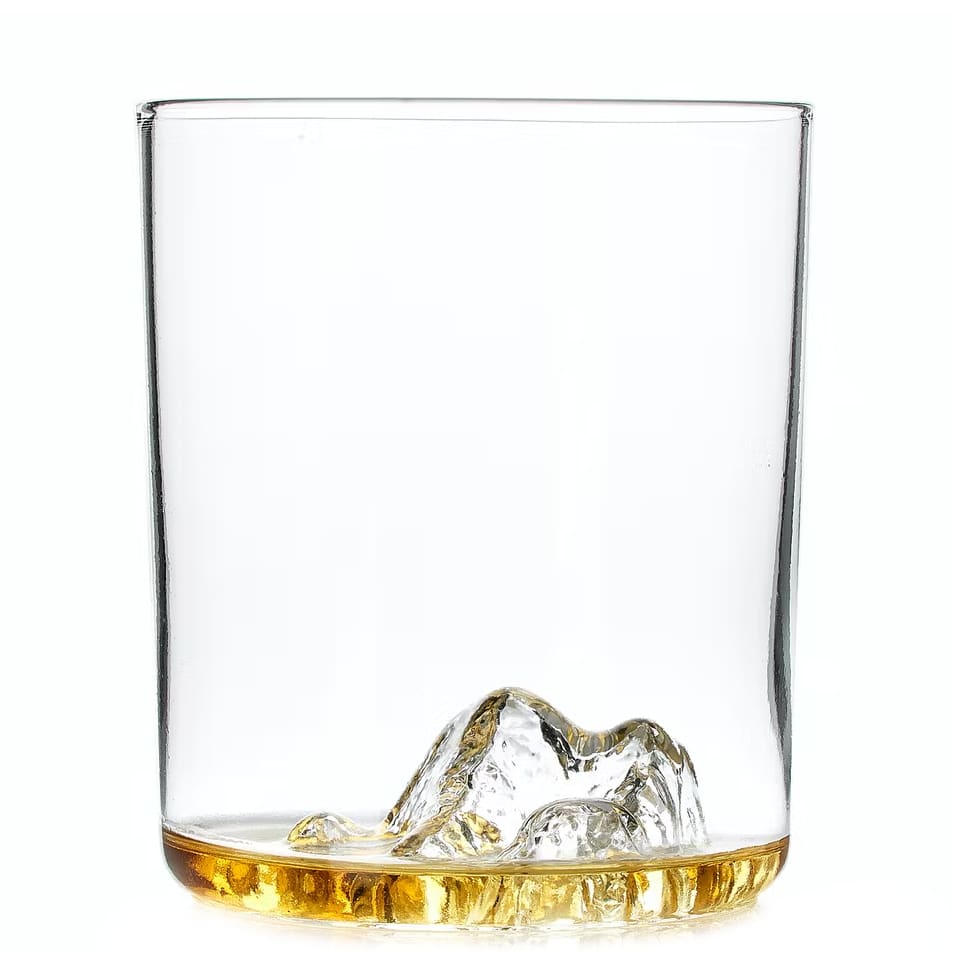 Whiskey Peaks Mt. Everest Glass