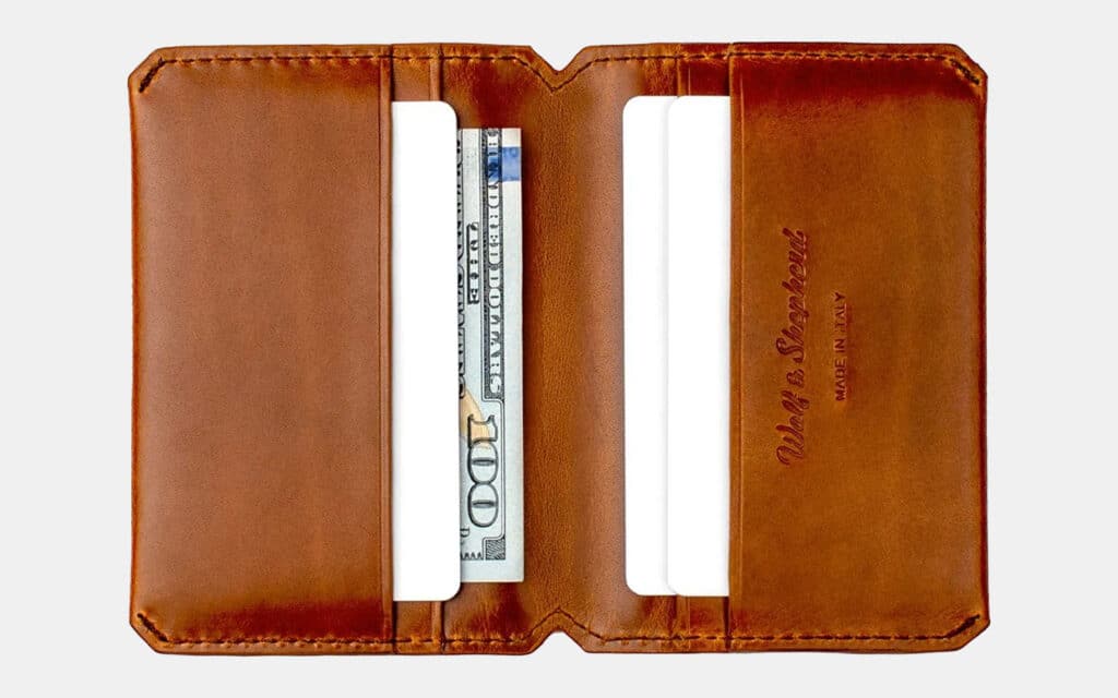 Wolf & Shepherd Slim Wallet