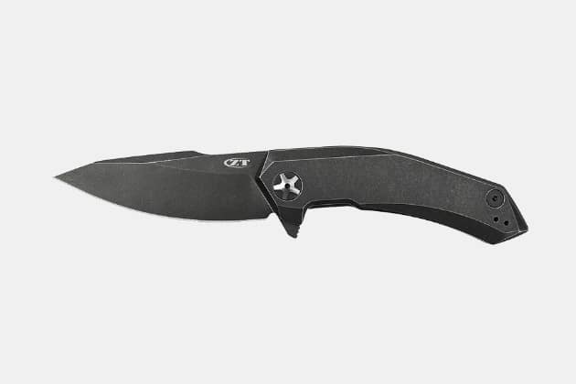 Zero Tolerance 0095BW Titanium Flipper Knife